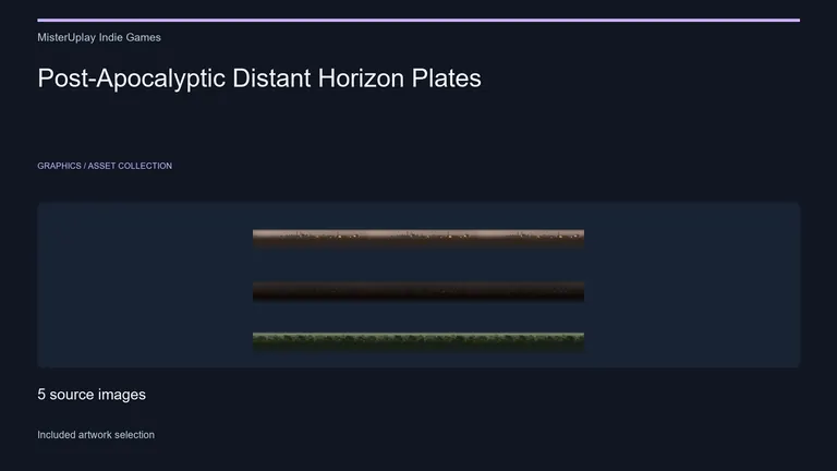 Cover preview: Post-Apocalyptic Distant Horizon Plates