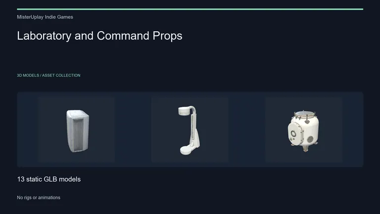 Cover preview: Laboratory and Command Props