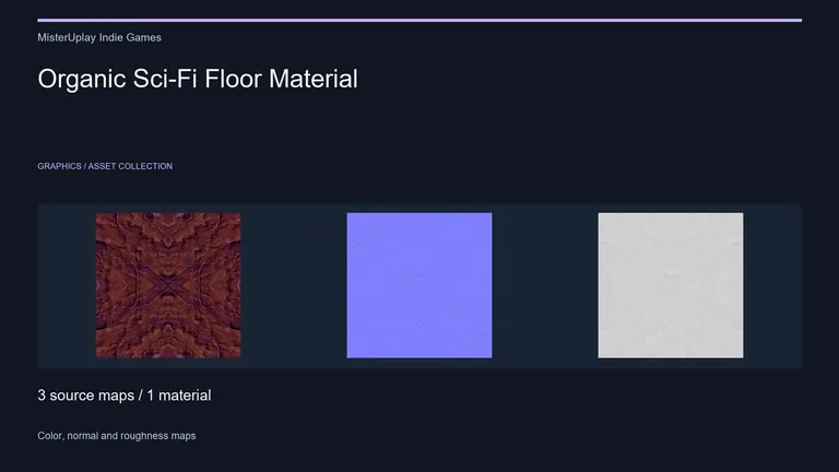 Cover preview: Organic Sci-Fi Floor Material