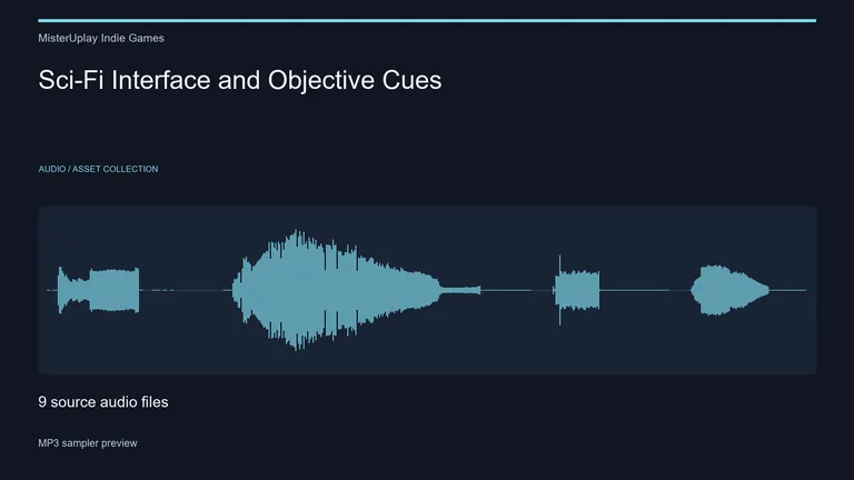 Cover preview: Sci-Fi Interface and Objective Cues