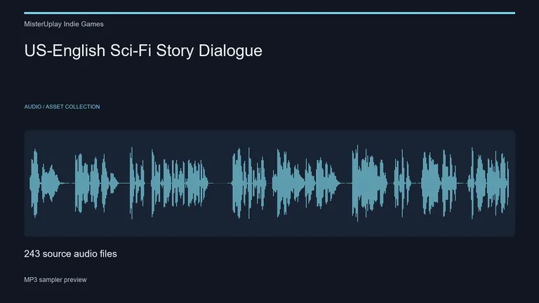 Cover preview: US-English Sci-Fi Story Dialogue